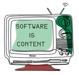 Cover image for The Content-ification of Software