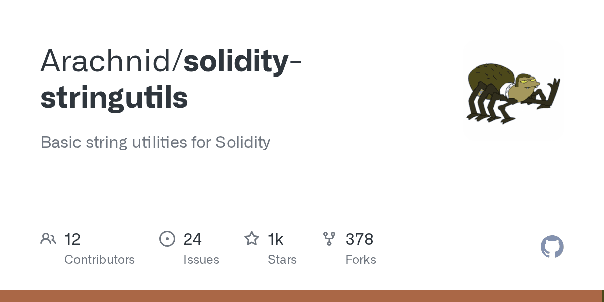 Solidity StringUtils