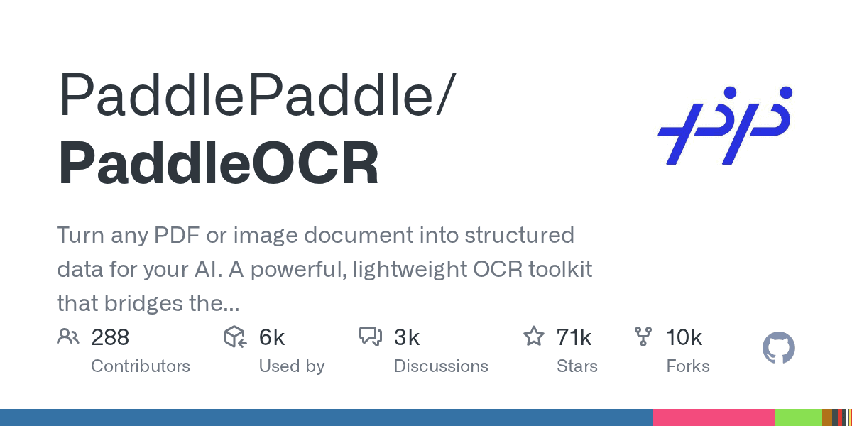 PaddleOCR