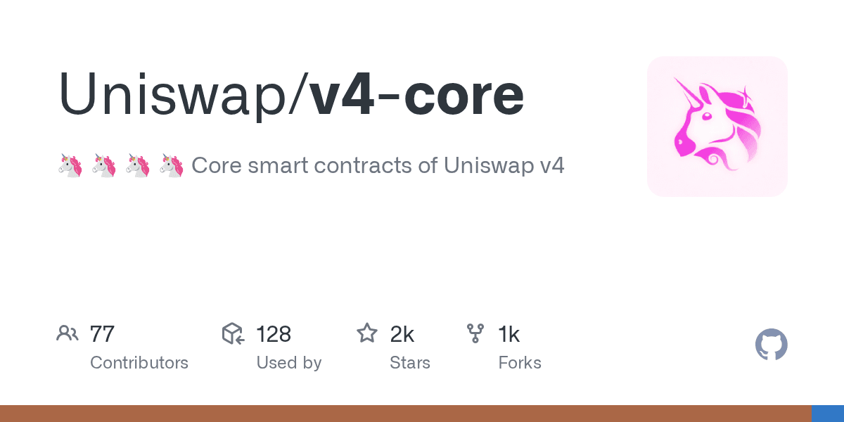 Uniswap v4 Core