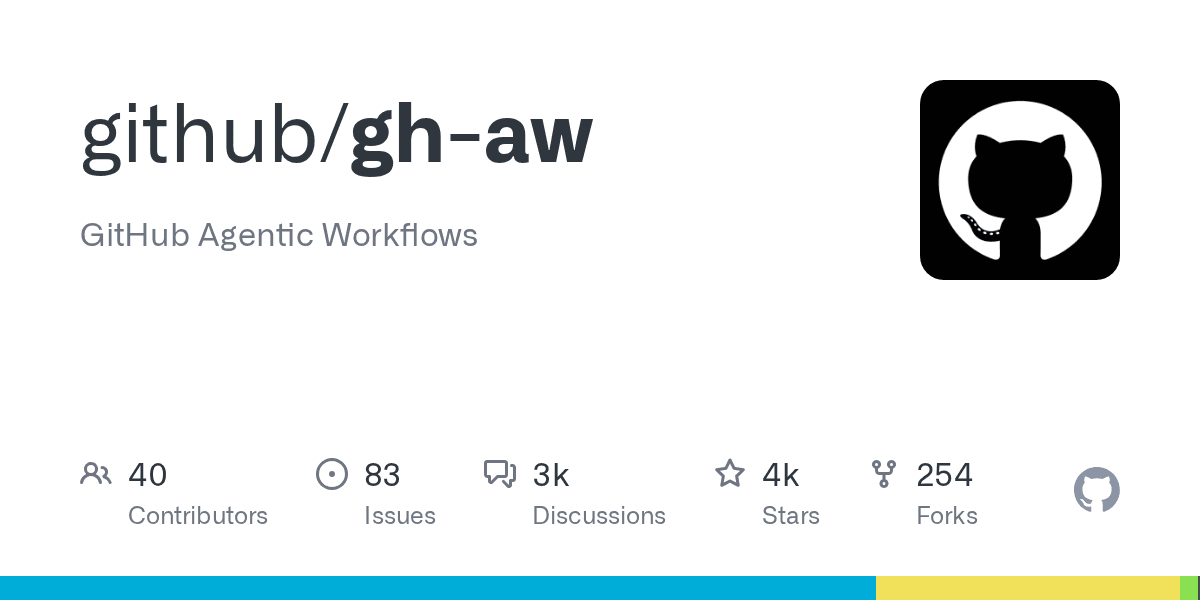 GitHub Agentic Workflows