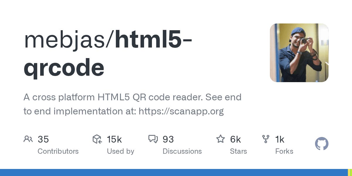HTML5 QR Code