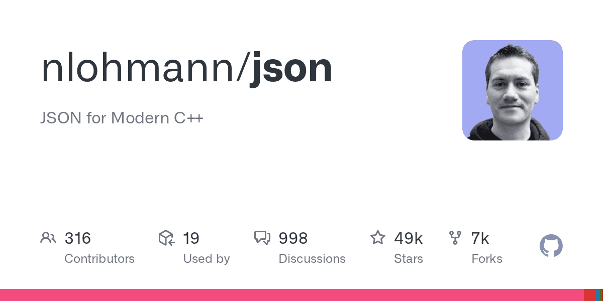 JSON for Modern C++
