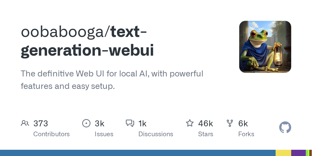 Text Generation WebUI
