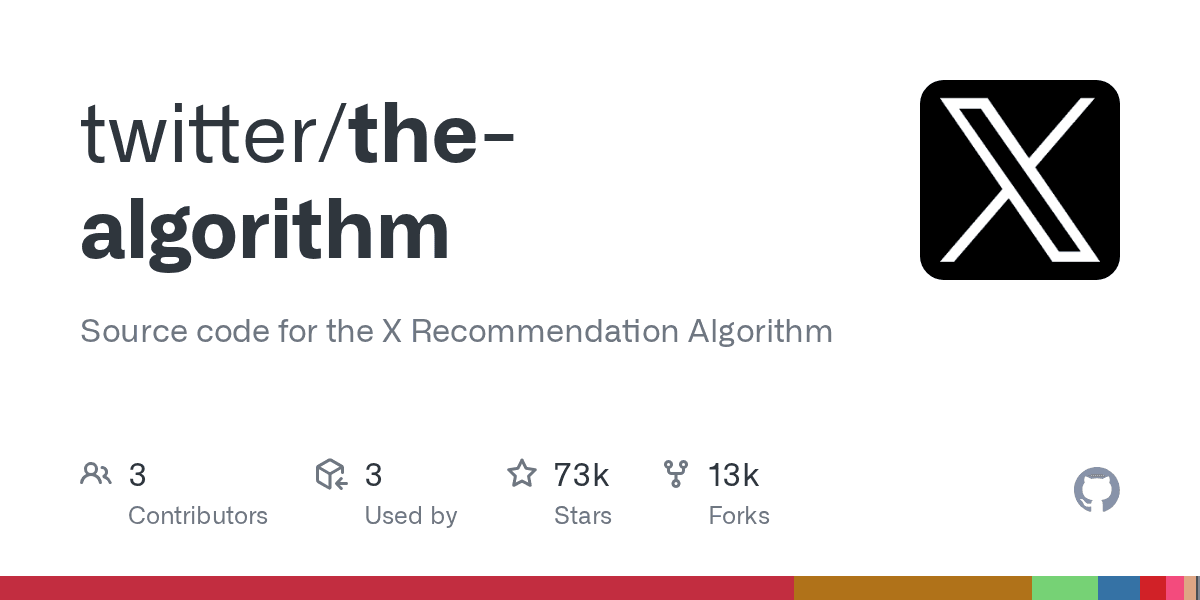 X Recommendation Algorithm
