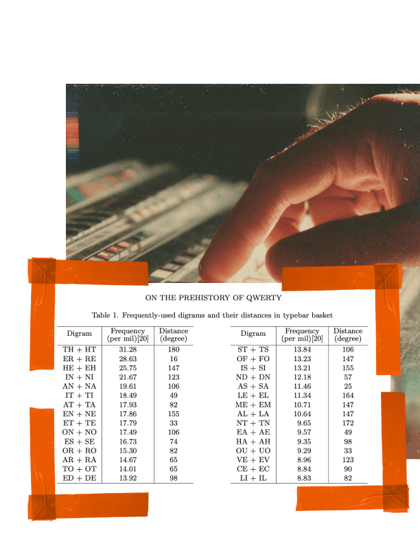 QWERTY keyboard - Digram Math: The Hidden Graph