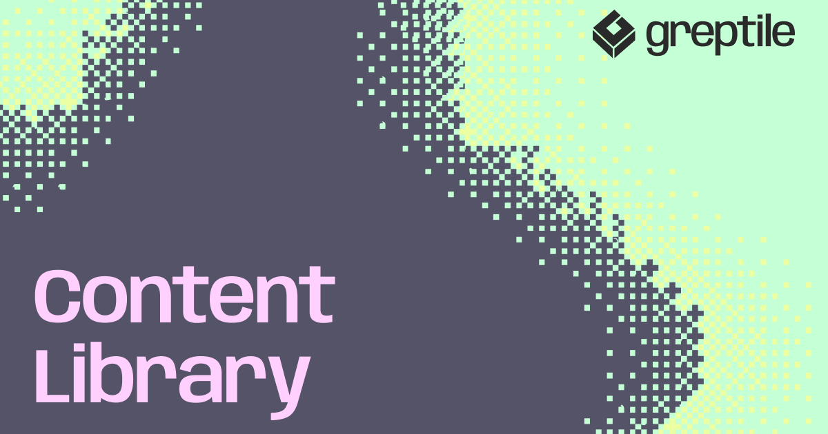 Content Library | Greptile