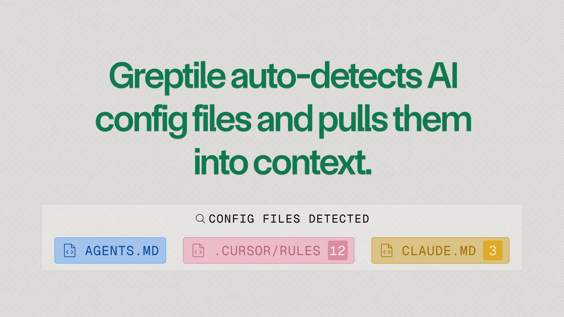Auto-detect file patterns illustration